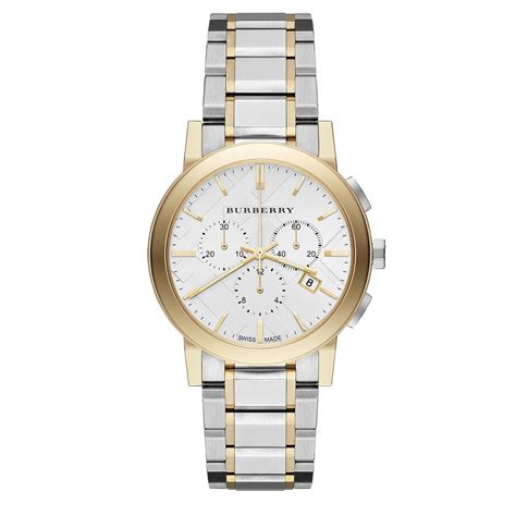 two tone burberry watches for men|Mens / Gents The City Two Tone Stainless Steel .